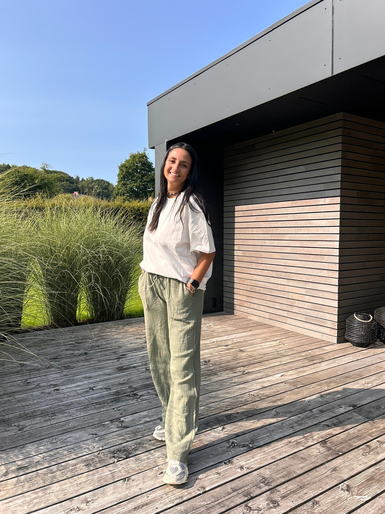 Pantalon Vita kaki 