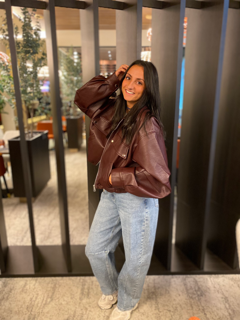 Bomber Alma Bordeaux 