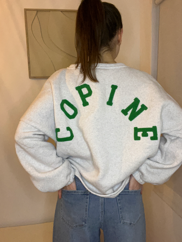 Pull Copine vert 