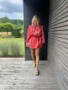 Robe Mia framboise 