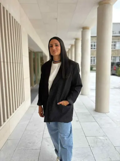 Blazer strass Uma noir 