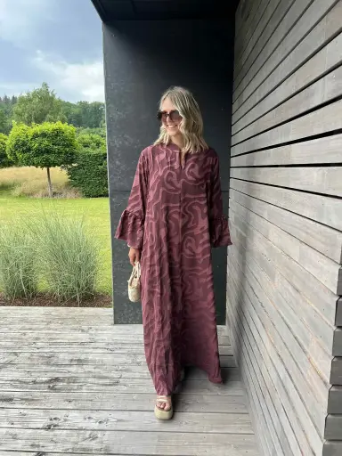 Robe Téa bordeaux 