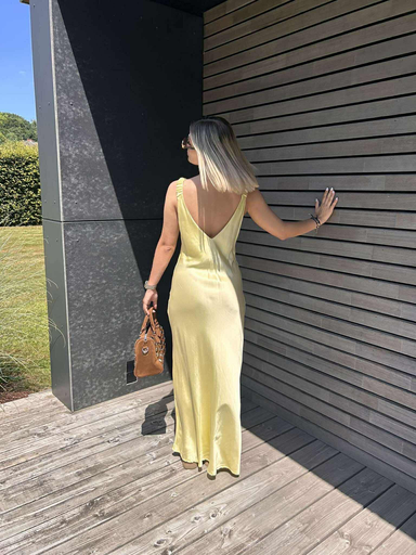 Robe Safya jaune 