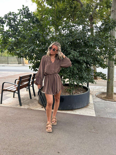 Robe Lory chocolat 