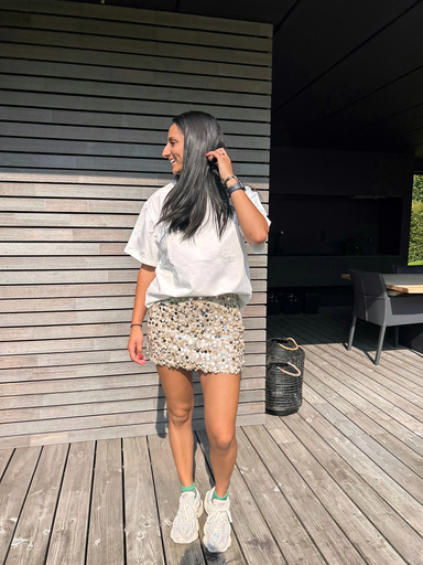 Jupe Léo beige 